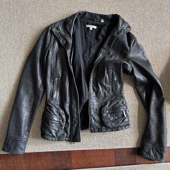 Vince leather jacket - Picture 1 of 3